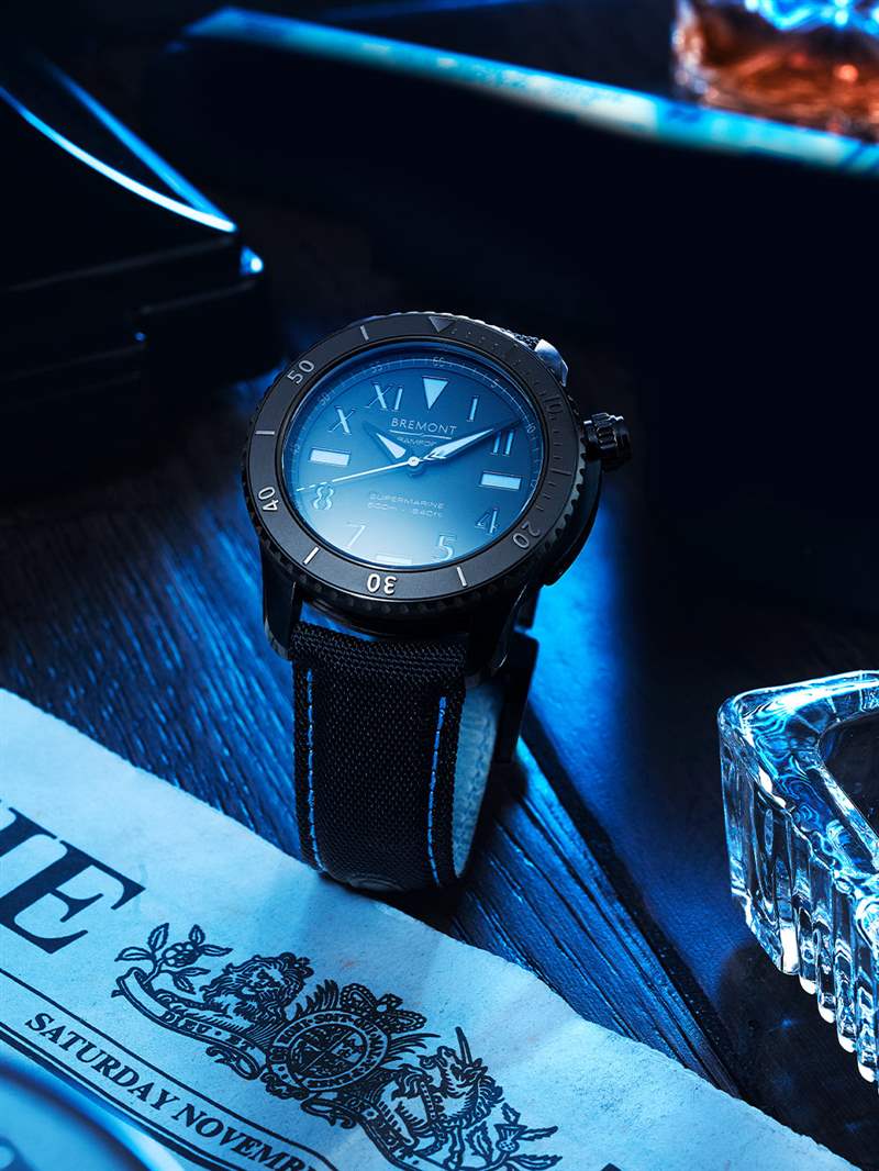 Bremont S500 Bamford特別版中的英國合作伙伴關系-復刻表