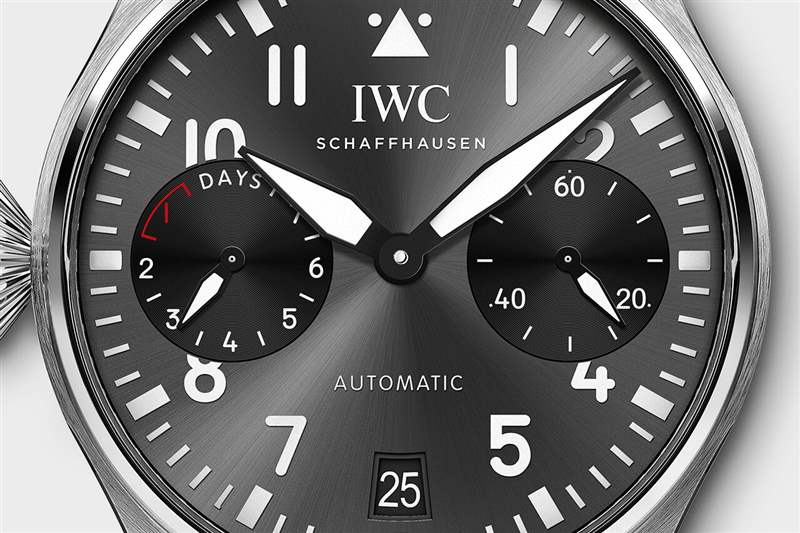介紹:IWC Big Pilot 左撇子腕表IW501012-復(fù)刻表