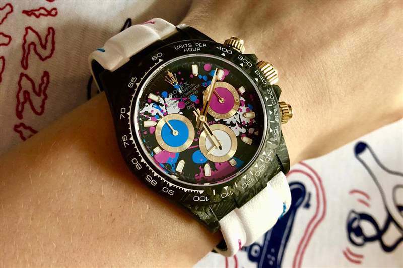 DIW全碳迪通拿Designa Individual Carbon Daytona腕表-復刻表