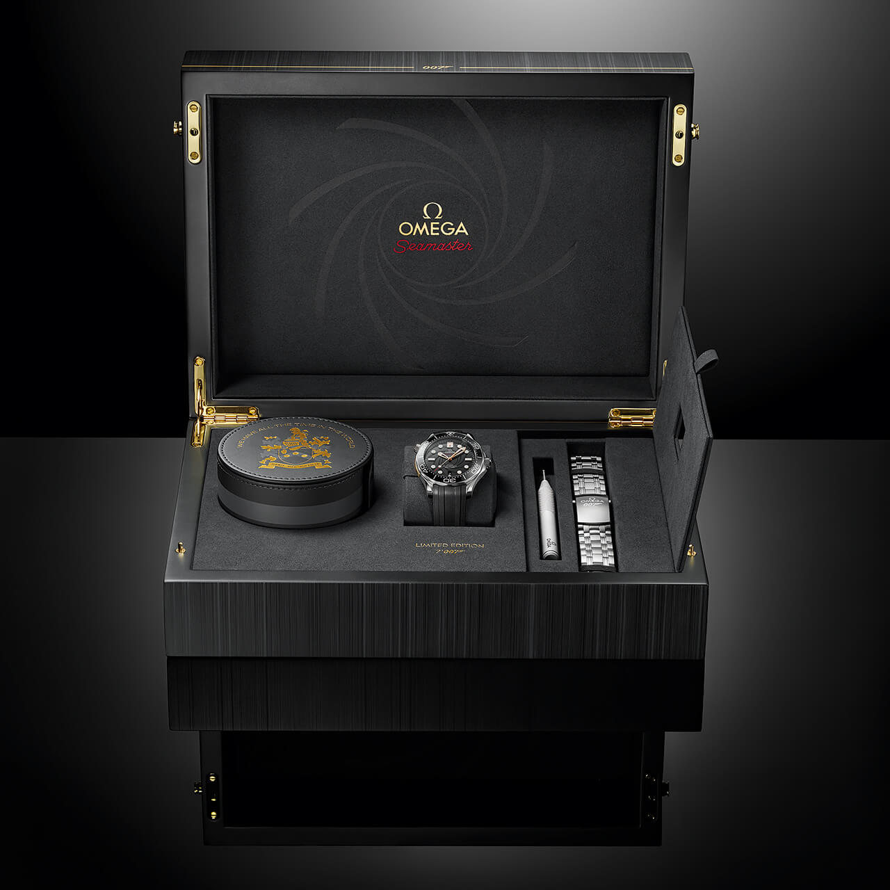 歐米茄海馬300米 “On Her Majesty's Secret Service”女皇50周年紀念腕表-復刻表