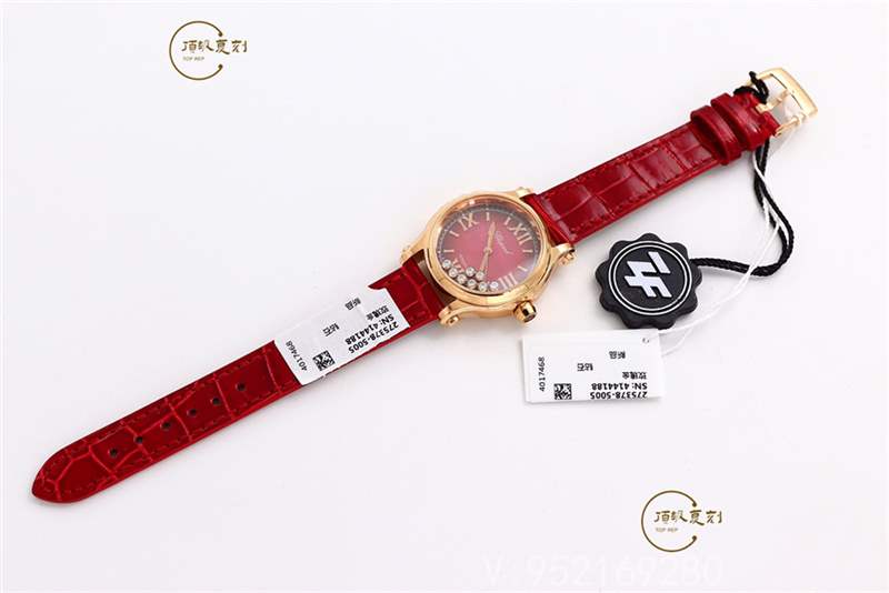 ZF廠蕭邦HAPPY SPORT快樂鉆石中國紅限量版新品發(fā)布-復(fù)刻表