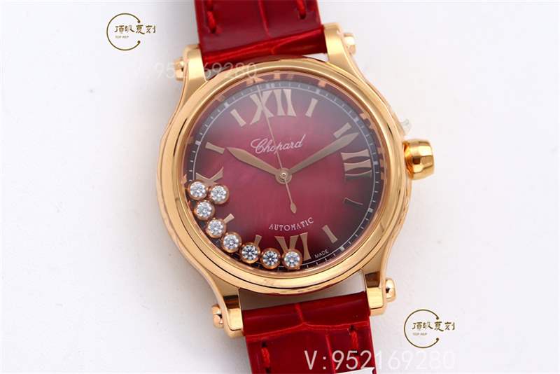 ZF廠蕭邦HAPPY SPORT快樂鉆石中國紅限量版新品發(fā)布-復(fù)刻表