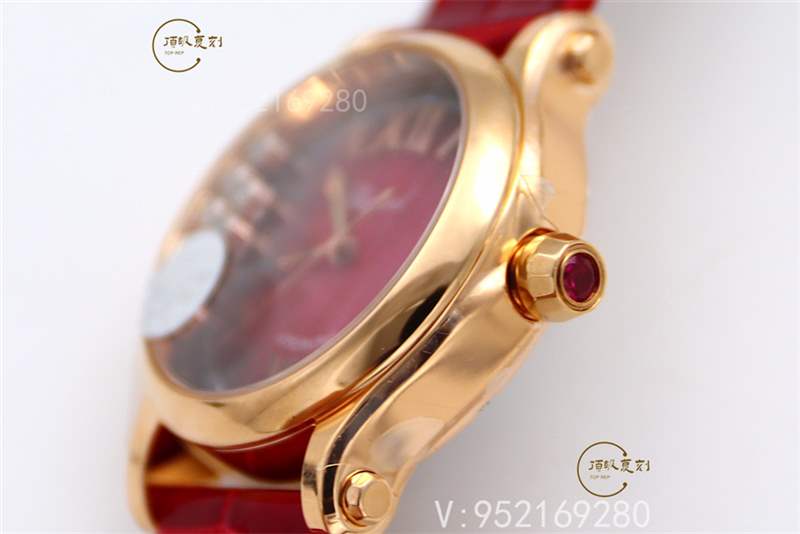 ZF廠蕭邦HAPPY SPORT快樂鉆石中國紅限量版新品發(fā)布-復(fù)刻表