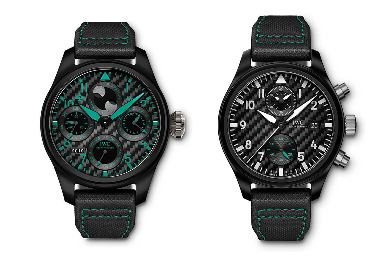 萬國大飛行員萬年歷IW503003和飛行員IW389005計時腕表-復刻表