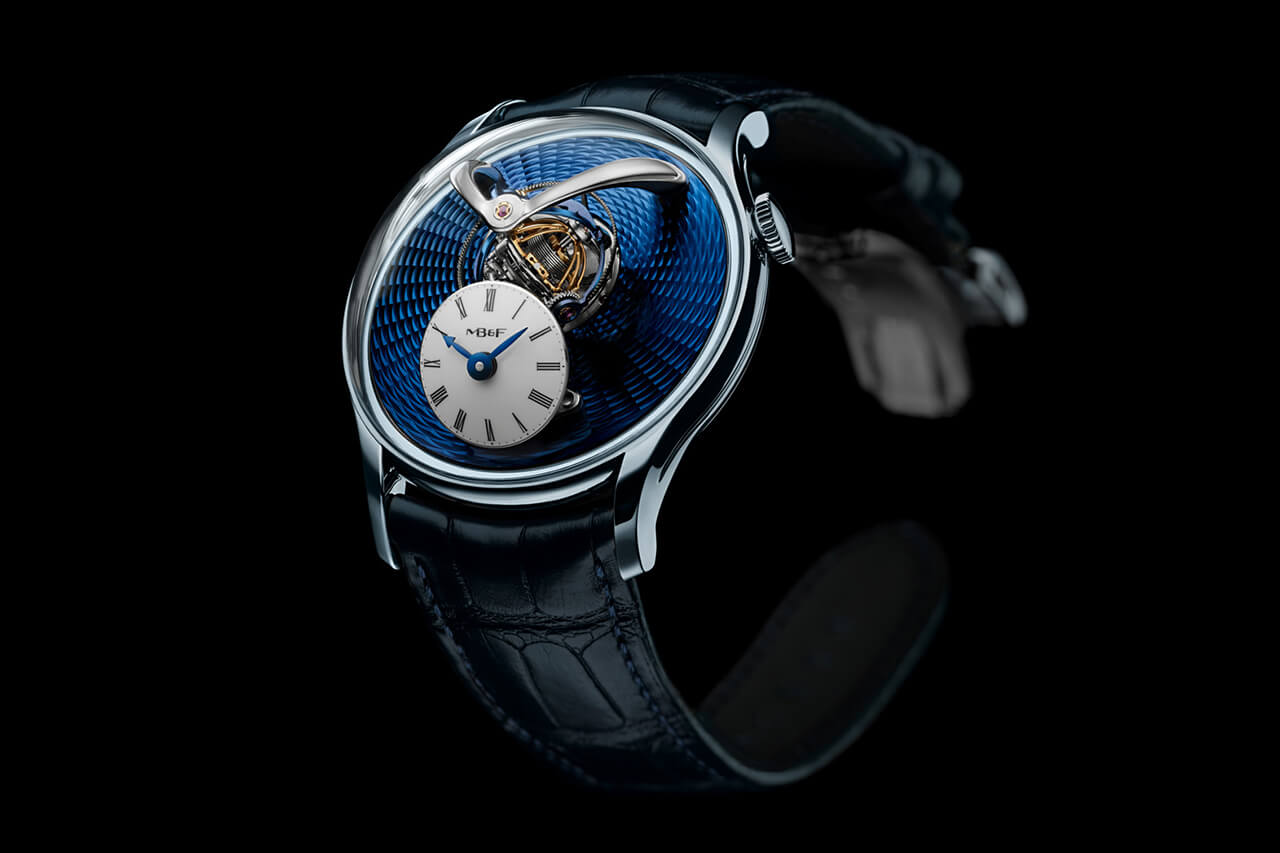 MB&F 球面玻璃Legacy Machine Thunderdome陀飛輪腕表-復刻表