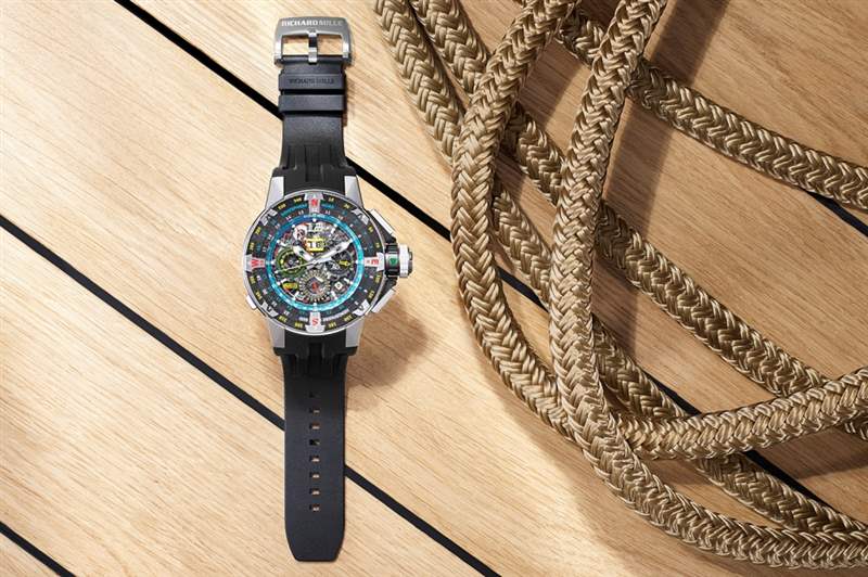 2021最新理查德Richard Mille RM60-01 Les Voiles de St Barth的航海藍(lán)調(diào)-復(fù)刻表