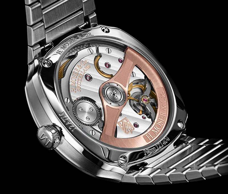 H. MOSER & CIE 流線型中心秒針-復(fù)刻表