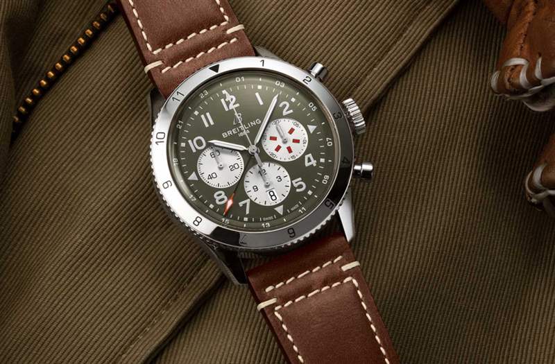 百年靈Breitling Super AVI 航空計時腕表系列登場！向四款經典戰機致敬-復刻表