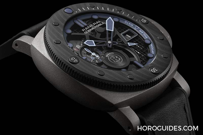 沛納海Panerai Submersible S BRABUS Blue Shadow Edition專業(yè)潛水腕表-復刻表