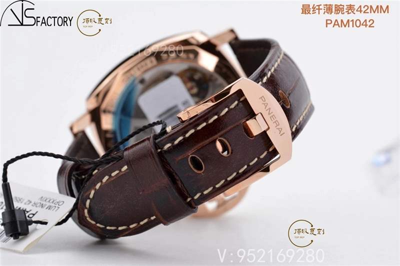 VS廠沛納海pam1042紅金腕表做工怎么樣,值得入手嗎-復刻表