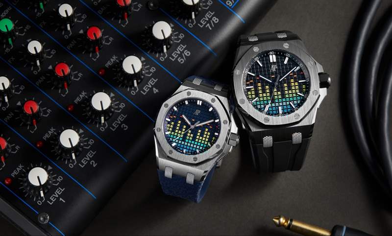 這不是P圖！在經典格紋上大做音樂，愛彼皇家橡樹離岸型音樂特別版-復刻表