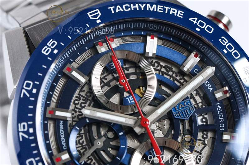 XF廠泰格豪雅卡萊拉01騷藍(lán)盤腕表復(fù)刻做工怎么樣-復(fù)刻表