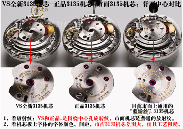 VS廠(chǎng)勞力士綠水鬼3135機(jī)芯復(fù)刻做工怎么樣,VS廠(chǎng)綠水鬼-復(fù)刻表
