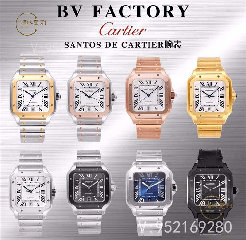 BV廠卡地亞山度士桑托斯腕表復(fù)刻做工怎么樣,為何是最高版本復(fù)刻-復(fù)刻表