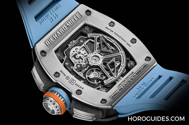 理查德米勒RICHARD MILLE新款RM 11-05，輕盈如鈦、硬度比擬鉆石！-復(fù)刻表