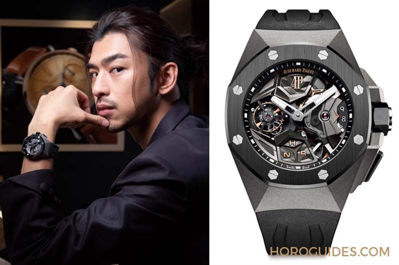 愛彼遠百信義A13概念店全新開幕，盧廣仲秀Code 11.59酒紅計時碼表獻唱-復刻表