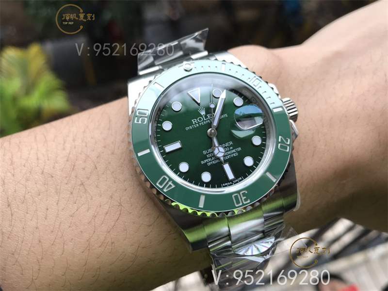 AR廠復(fù)刻v3版勞力士綠水鬼實(shí)拍做工怎么樣-復(fù)刻表