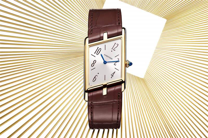 卡地亞坦克Asymétrique 2020系列斜四方菱形奇怪設(shè)計(jì)的手表WGTA0042-復(fù)刻表