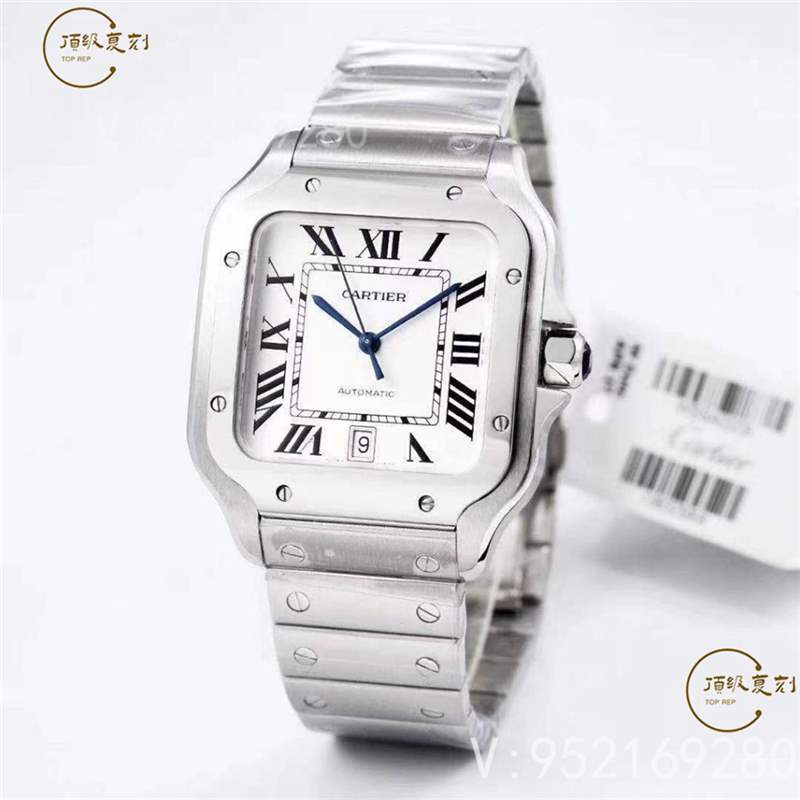 V6廠卡地亞大號山度士桑托斯WSSA0009復(fù)刻表做工怎么樣-V6廠山度士-復(fù)刻表