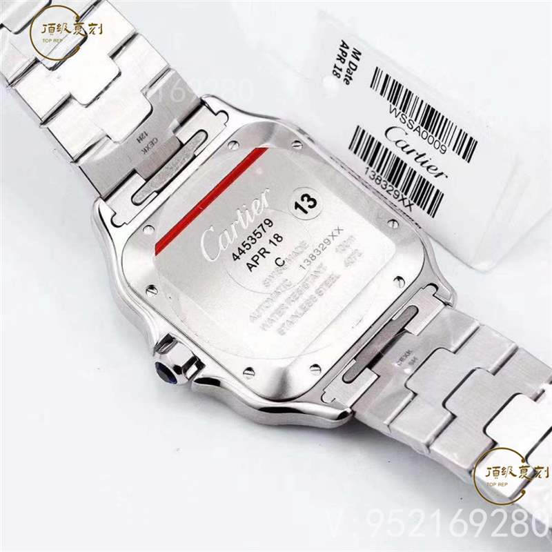 V6廠卡地亞大號山度士桑托斯WSSA0009復(fù)刻表做工怎么樣-V6廠山度士-復(fù)刻表