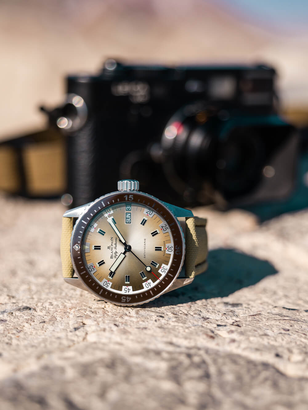 寶珀五十噚5052深海潛水艇Day Date Desert-復(fù)刻表