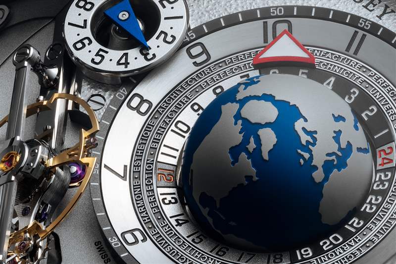 Greubel Forsey GMT Balancier Convex 推出模糊了 GMT 和世界計時器之間的界限-復(fù)刻表