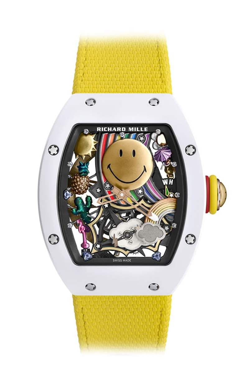 RICHARD MILLE RM 88 Smiley新手表登場黃色笑臉陀飛輪風靡全球-復(fù)刻表