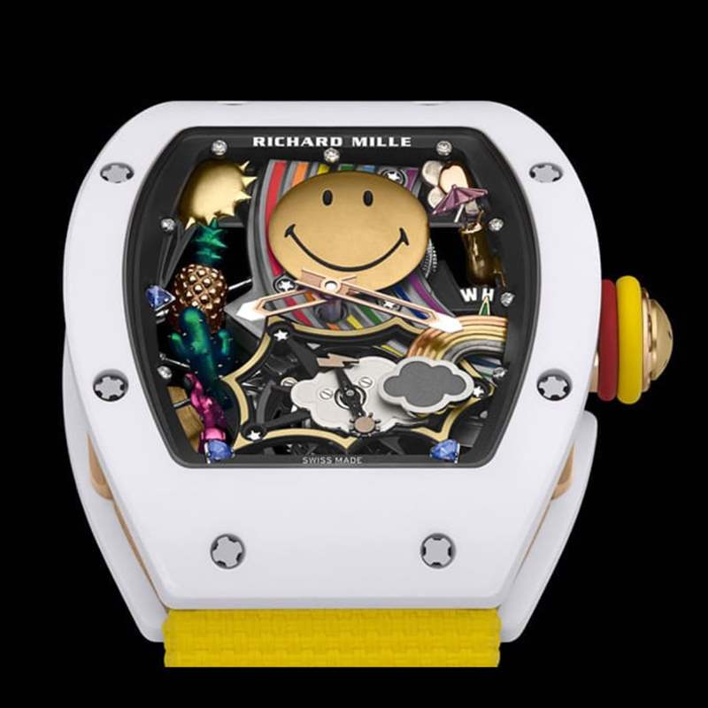 RICHARD MILLE RM 88 Smiley新手表登場黃色笑臉陀飛輪風靡全球-復(fù)刻表
