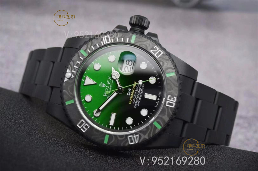 VS廠勞力士DIW改裝黑水鬼3135機(jī)芯漸變盤值得入手嗎-復(fù)刻表