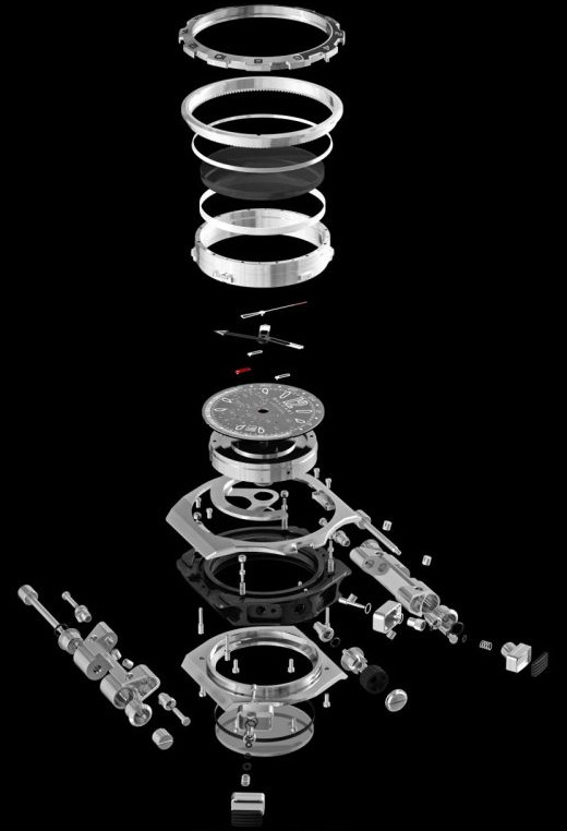 寶格麗Diagono X-Pro腕表-復(fù)刻表
