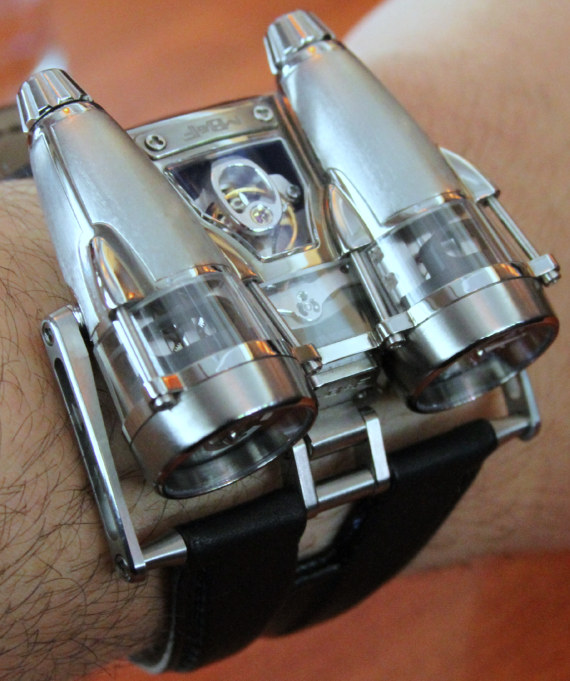 MB&F HM4 Thunderbolt火箭推進器形態手表-復刻表