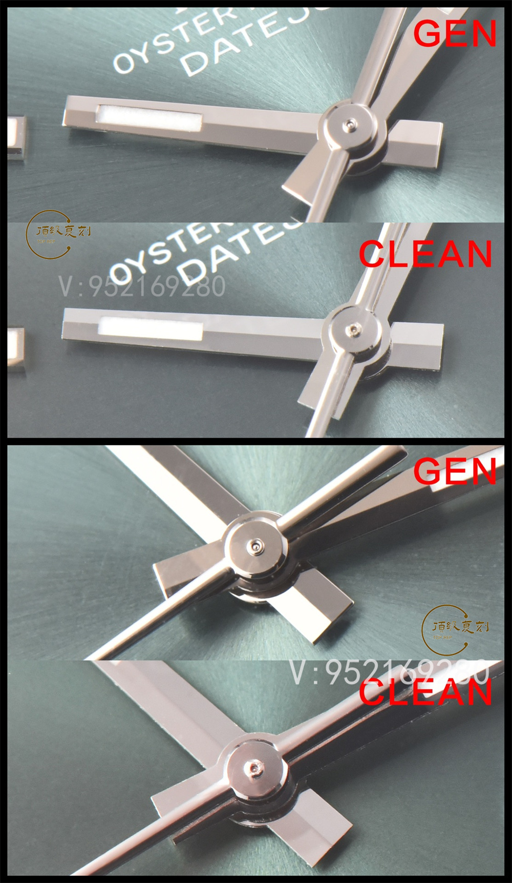 Clean廠C廠薄荷綠日志41mm對比正品怎么樣,C廠薄荷綠日志真假對比評測-復刻表