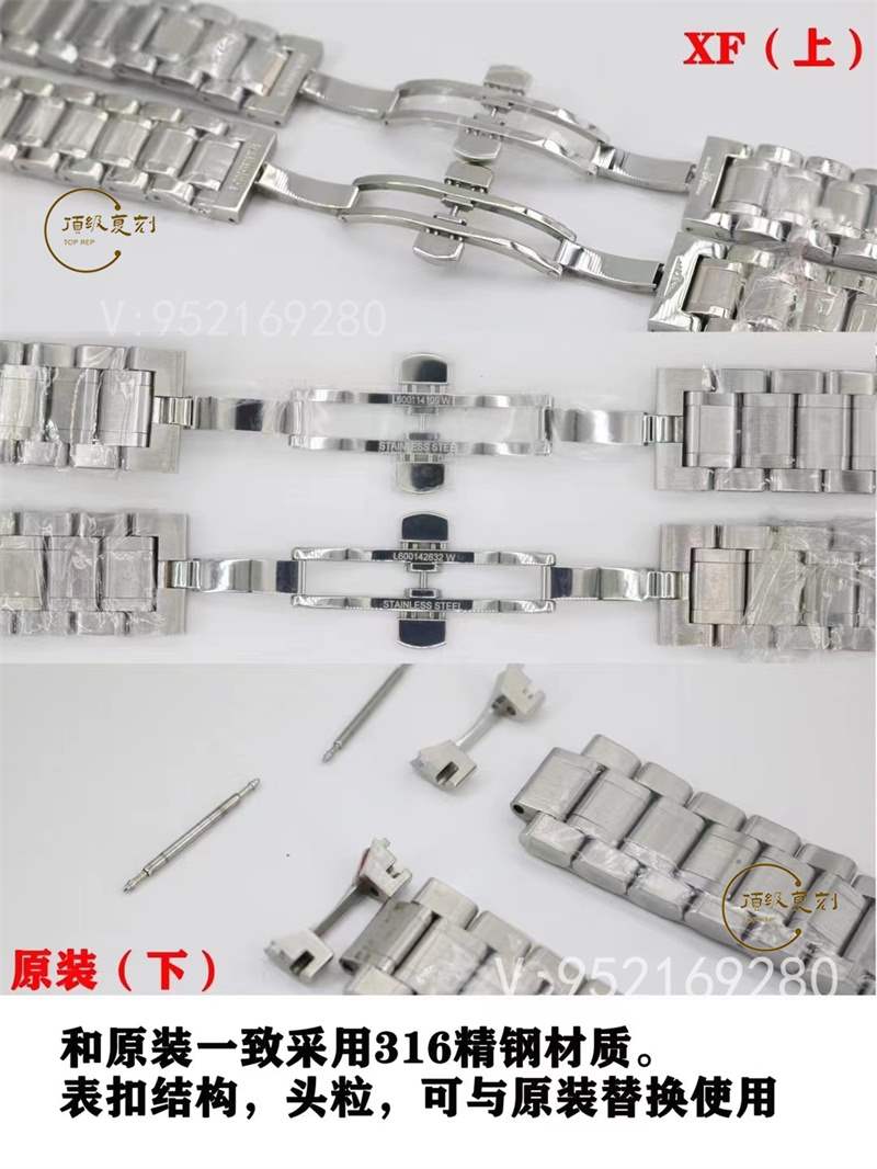 XF廠浪琴名匠40mm單日歷復(fù)刻表對比正品怎么樣,-復(fù)刻表