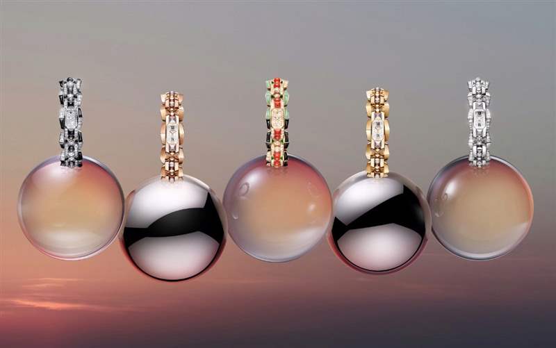 Cartier推出5枚Mécabille高級珠寶腕表：寶石滾珠與方釘元素-復刻表