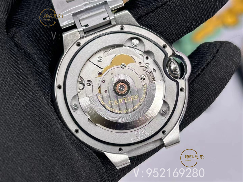 CH廠卡地亞40mm藍氣球快拆表帶做工值得入手嗎-復刻表