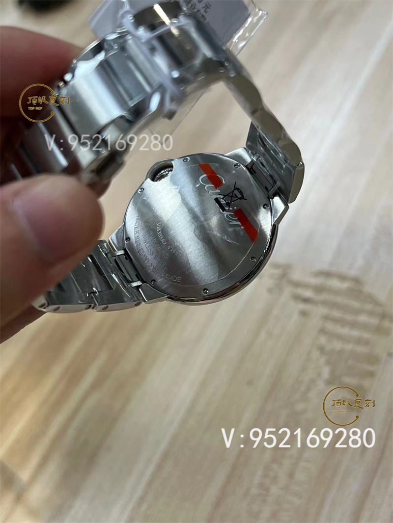 CH廠卡地亞40mm藍氣球快拆表帶做工值得入手嗎-復刻表