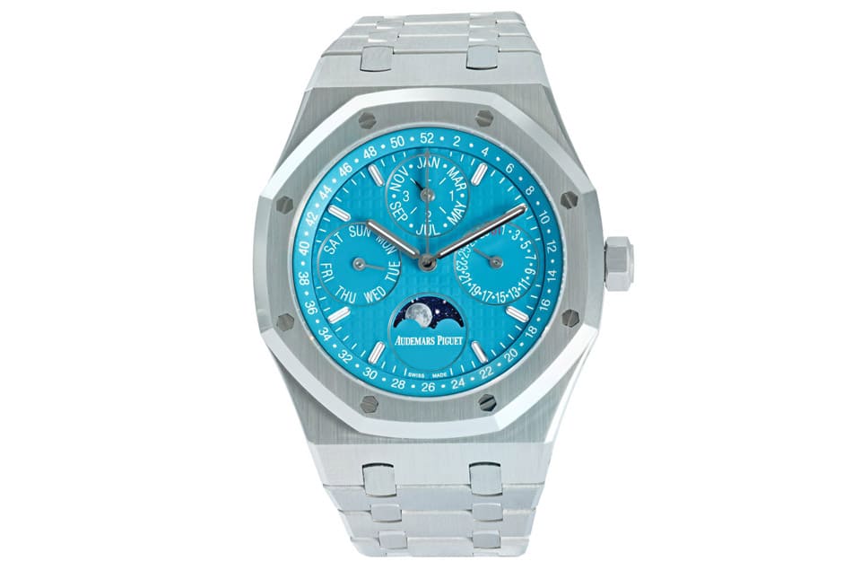 「錯過PP金鷹TIFFANY的人把握機會」稀有AP皇家橡樹萬年歷開價1500萬臺幣-復(fù)刻表