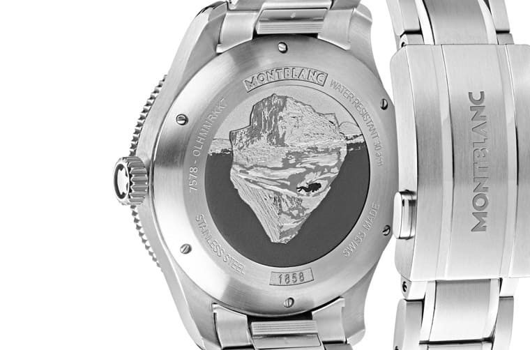 「10萬元陶瓷圈綠水鬼」萬寶龍1858 Iced Sea與ORIS Aquis比較-復刻表