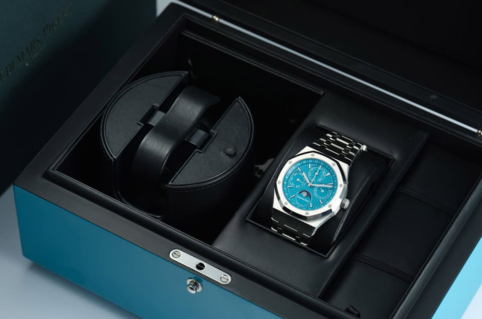 「錯過PP金鷹TIFFANY的人把握機會」稀有AP皇家橡樹萬年歷開價1500萬臺幣-復(fù)刻表