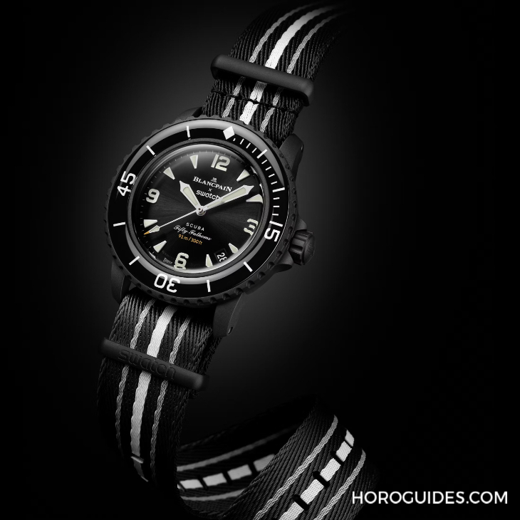 太驚喜！更貼近五十噚腕表神韻的黑色調(diào)Blancpain × Swatch聯(lián)名表款「Ocean of Storm」現(xiàn)身-復(fù)刻表