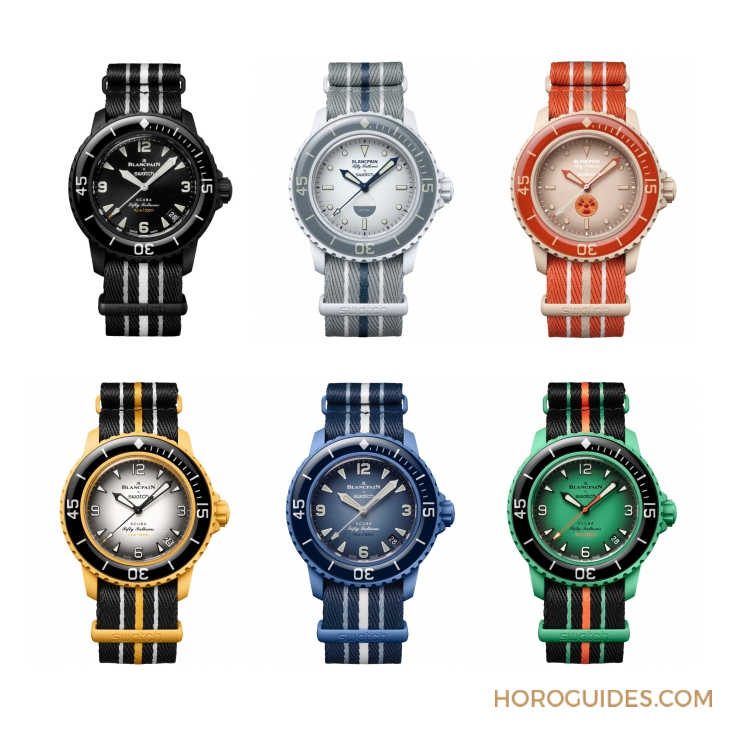 太驚喜！更貼近五十噚腕表神韻的黑色調(diào)Blancpain × Swatch聯(lián)名表款「Ocean of Storm」現(xiàn)身-復(fù)刻表