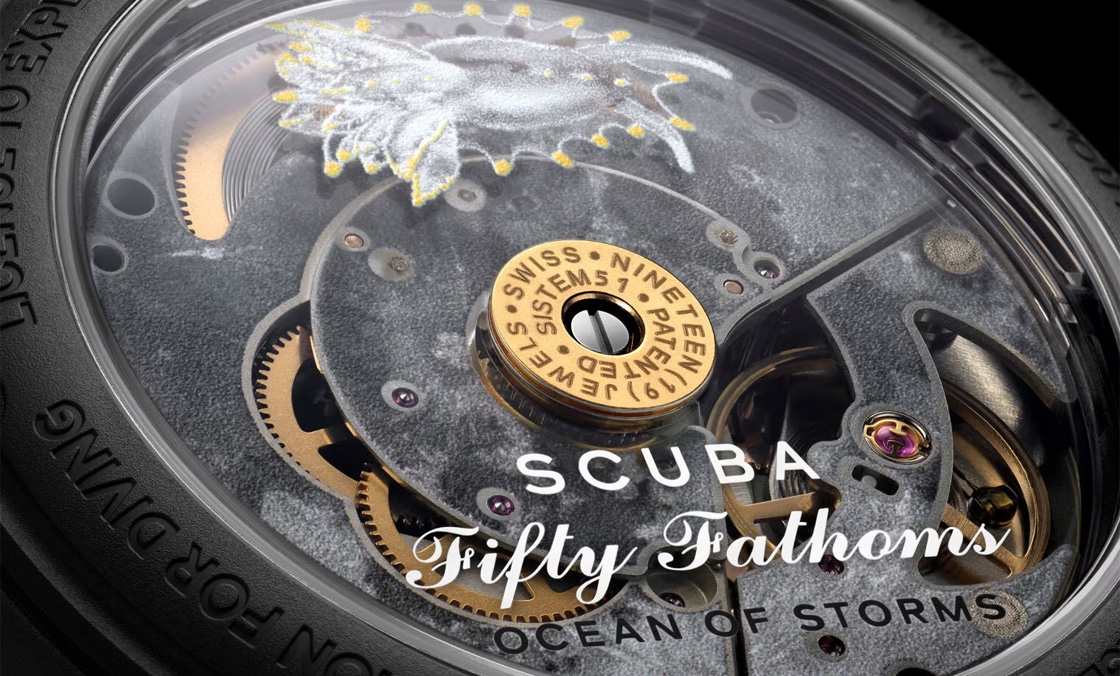 太驚喜！更貼近五十噚腕表神韻的黑色調(diào)Blancpain × Swatch聯(lián)名表款「Ocean of Storm」現(xiàn)身-復(fù)刻表