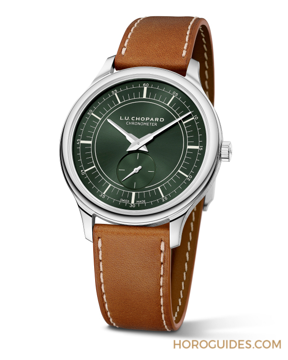 森林綠配分區式表盤，演繹當代復古風情｜CHOPARD LUC XPS Forest Green-復刻表