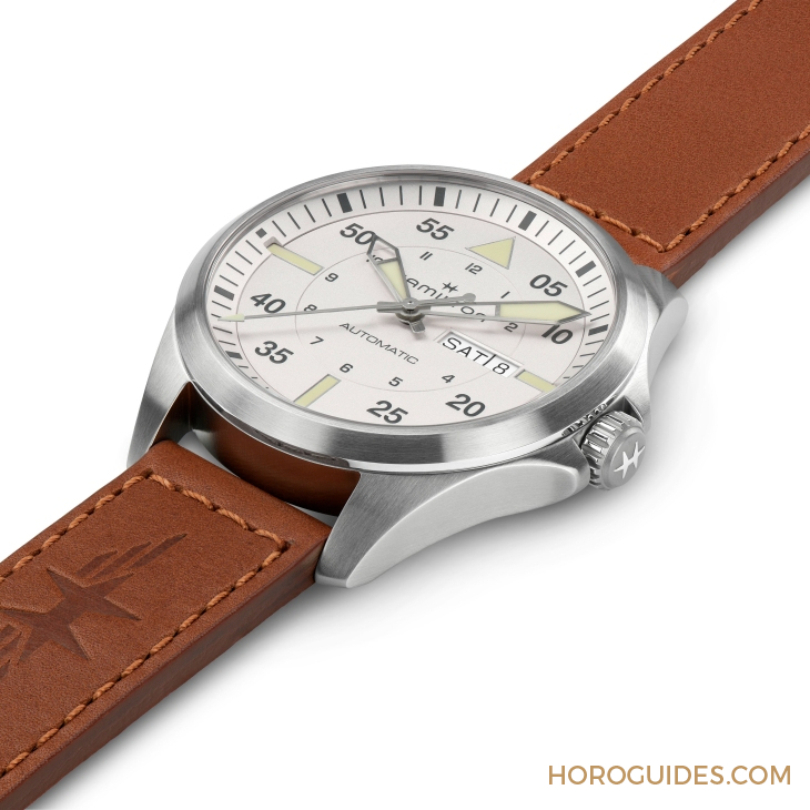 設(shè)計(jì)微調(diào)、新增尺寸，HAMILTON Khaki Aviation Pilot系列七款新作再現(xiàn)軍風(fēng)-復(fù)刻表