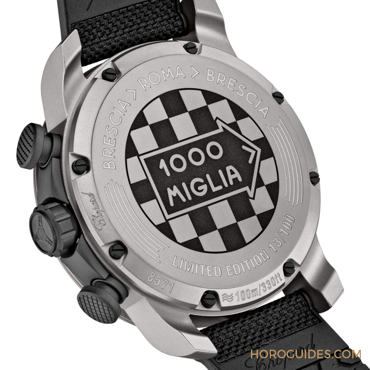 蕭邦CHOPARD24年推出兩款Mille Miglia腕表登陸意大利賽車場-復(fù)刻表