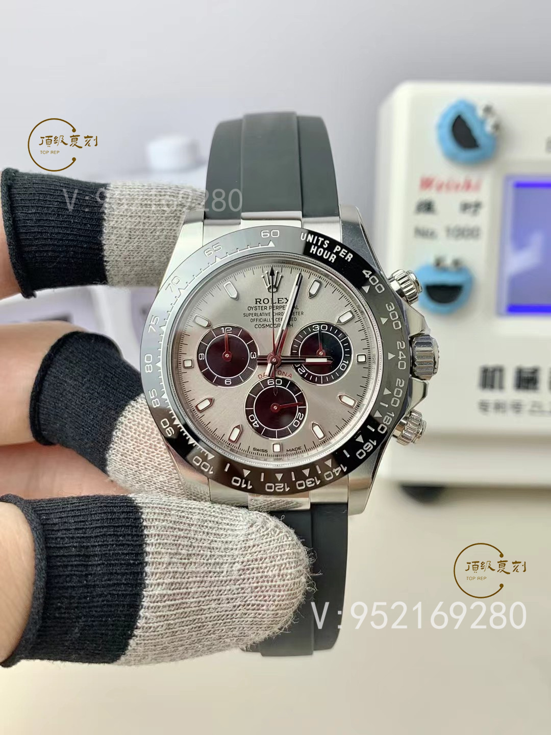 C廠勞力士4130白金水泥灰迪深度解析,重量對版嗎-復刻表