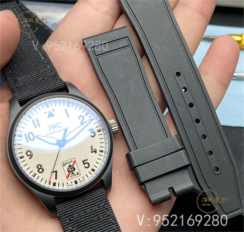 M+廠力作:萬國馬克飛行員系列黑桃A特別款腕表全面評測-復(fù)刻表